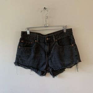 vintage levi’s denim shorts